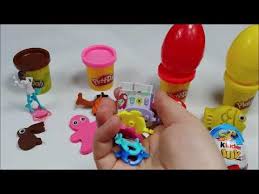 Fish Play Doh And Kinder Joy Chocolate Barbie With Surprise Gee Toy Youtube Play Doh Barbie Joy