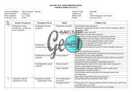 Download soal pts uts geografi kelas 10 semester 1 sma smk ma kurikulum 2013 tp 2020 2021 sobang 2. Kisi Kisi Geografi Ulangan Semester Ganjil Kelas X Sma Harapan 1 Meda
