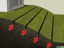 How To Level A Sloping Garden Sloped Backyard Landscaping Sloped Backyard Back Garden Landscaping