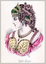 Ancient greek hairstyles are a dreamy and gorgeous hairdo. Ancient Greece Hairstyle With Tiara By E Nissy