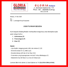 Check spelling or type a new query. Lowongan Kerja Sma Smk S1 Terbaru Mei 2021 Di Gloria Swalayan Medan Lowongan Kerja Medan Terbaru Tahun 2021