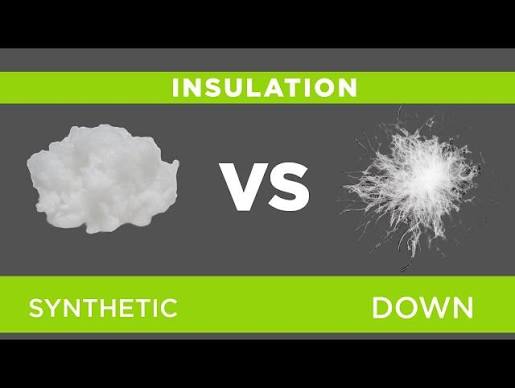 DOWN VS. SYNTHETIC- What's Best? - YouTube