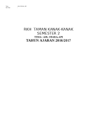Lagu tema air udara api. Top Pdf Rkh Tk Semester 2 Air Api Dan Udara 123dok Com
