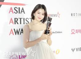 시청률 고공행진 중인 jtbc 드라마 '부부의 세계'로 눈부시게 비상하고 있는 배우 한소희. Asia Artist Awards