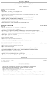 Health unit coordinator · order supplies · schedule procedures and appointments · pull medical records for patients · greet and receive new patients as they arrive . Health Unit Coordinator Resume Sample Mintresume