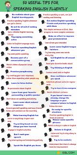 How To Speak English Fluently 50 Simple Tips 7 E S L Speak English Fluently Learn English Speaking English Speaking Skills