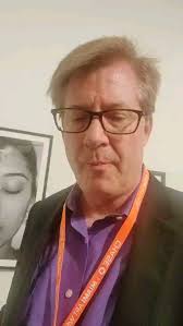 Miami Art Week VIP party at the Coral Gables Museum., QR target:  https://samdobrowphotography.com/we-are-not-alone-30-x-45/