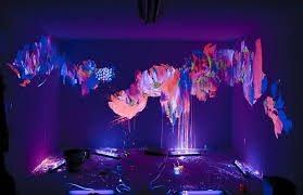 Garden In May Glow Paint Blacklight Party Glow In The Dark