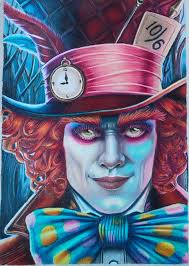 Mad Hatter by Monja Mitchell Gates Followed tutorial with Monja's Patrons  Done with prisma