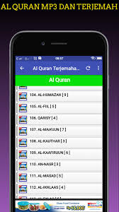 Al Quran Mp3 Full 30 Juz Dan Terjemahan 2019 For Android Apk Download