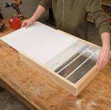 How To Build A Quick Diy Light Box Light Box Diy Diy Light Table Drawing Light Box