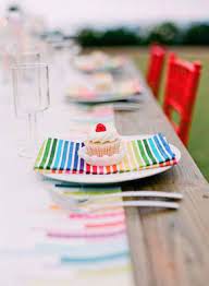 Styling Rainbow Wedding Theme Rainbow Wedding Washi Tape Projects