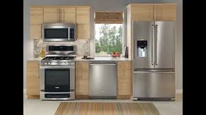 Because stainless steel is such a great material for utility sinks, surfaces and tools, it can easily come into contact with materials from a wide variety of a wide variety of solvents are suitable for use on stainless steel. Kitchen Decorating Ideas With Stainless Steel Appliances Youtube