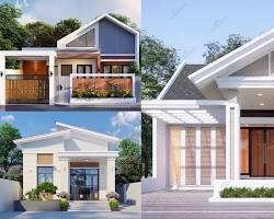 Gambar Rumah dengan Teras Atap Minimalis Modern