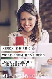 Xerox Is Hiring Work From Home Reps And Check Out The Benefits Work For Hire Work From Home Jobs Working From Home