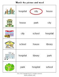 Https Www Teacherspayteachers Com Product City Places Classroom Center Bund English Worksheets For Kids Learning English For Kids English Activities For Kids