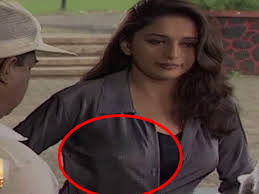 Madhuri Dixits Wardrobe Malfunction