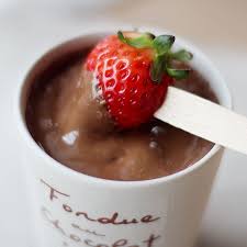 mignon kitchen co fondue au chocolat food delicious chocolate delicious