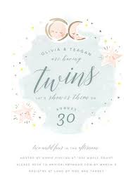 Baby Shower Invitations Twin Stars Twins Baby Shower Invitations Star Baby Shower Invitations Baby Shower Invitations