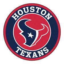 On individual season pages it illustrates the logo that was in use for that particular season. Fanmats Nfl Houston Texans Navy 2 Ft X 2 Ft Round Area Rug 17960 The Home Depot