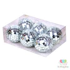 Choose from over a million free vectors, clipart graphics, vector art images, design templates, and illustrations created by artists worldwide! Silver Mirror Ball Christmas Tree Decorations Ornament Disco Balls Mirror On String Set Of 6 The Party Shop Bd