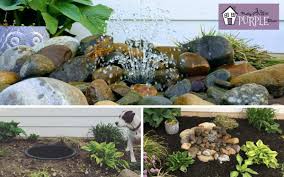 Here is a fabulous roundup of more than 40 creative diy water feature ideas for your garden. One Of The Easiest And Coolest Diy Water Features Pretty Purple Door