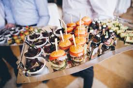 Discover the best foods to serve at your party here! Miniature Food Catering Ideas For Weddings