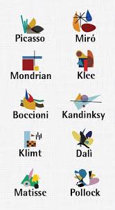 The Lives Of 10 Famous Painters Visualized As Minimalist Infographic Biographies Art Lessons Art Classroom Kids Art Projects