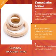 Check spelling or type a new query. Mamihome 50pc Customize Logo Wooden Ring Baby Teether Bpa Free Beech Ring Teething Toys Diy Nursing Bracelets Gifts Chew Rodents Baby Teethers Aliexpress