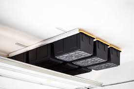 Sep 01, 2020 · the hyloft 45 in. Home Organization Sam Multi Channel Adjustable Tote Slide Overhead Garage Storage Rack White Storage Boxes