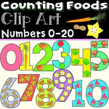 Counting And Numbers Clip Art 0 20 Clip Art Teacher Help Blog Help
