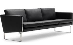 This classic danish minimalist design is originally created by hans wegner, also known as the plank armchair. Ch103 3 Seat Sofa Hivemodern Com
