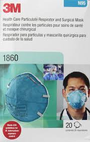 It's designed to keep you from breathing in things that make you sick. 3m 1860 N95 Respirator And Surgical Mask Box Of 20 Buy Online In India At Desertcart In Productid 862313