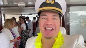 Celebrating Chris Luong CEO Lexor Spa On a private yacht in Newport Beach w  Alan Ford & Kieu Chinh￼