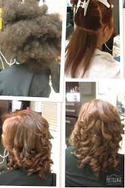 color and blowout natural hair styles inspiration cute red hairstyles