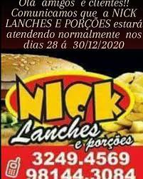 Nick Lanches E Porcoes Home Facebook