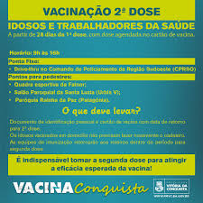 A intenção da secretaria é abrir mais vagas à medida que o gdf receber mais vacinas do ministério da saúde. Vacinacao Dos Idosos E Retomada Nesta Segunda 22 Confira As Estrategias Prefeitura Municipal De Vitoria Da Conquista Pmvc