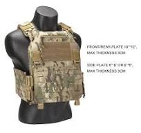 GAF Atacado Colete tático de camuflagem de nylon leve de liberação rápida  com placa Molle