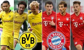 Borussia dortmund have scored in 31 games in a row in all comps themselves, but defeats in eight bundesliga games already this season, leave the supposed title challengers a distant 13 points behind bayern. Borussia Dortmund Vs Bayern Munich Who Are The Lesser Known Stars Taking To The Field Daily Mail Online