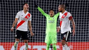 River plate is playing next match on 29 jul 2021 against lanús in liga profesional de fútbol.when the match starts, you will be able to follow lanús v river plate live score, standings, minute by minute updated live results and match statistics.we may have video highlights with goals and. River Plate Win Copa Libertadores Match With Midfielder Enzo Perez As Goalkeeper No Subs After Covid Outbreak Eprimefeed