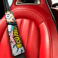 Buy Eva Unit 01 Shinji Ikari Neon Genesis Angel Nerv Anime Manga Eco Leather Printed Car Seat Belt Cover usd