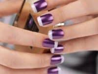 If you've noticed that your fingernails aren't looking quite the way they used to, don't panic yet. Pretty Manicures That Show Off Your Love For Purple