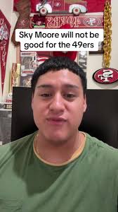 Sky Moore Preason 49ers
