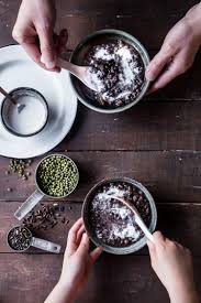 Bubur Ketan Hitam Bubur Injin Pressure Cooker Black Sticky Rice Dessert Learn How To Make Bubur Ketan Hitam Co Rice Desserts Glutinous Rice Asian Desserts