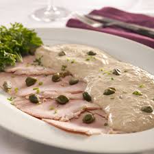 Vitello Tonnato Kalbfleisch Mit Thunfischsosse Mamas Rezepte Mit Bild Und Kalorienangaben Rezepte Vitello Tonato Rezept Thunfischsosse