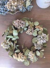 Check spelling or type a new query. Diy Dried Hydrangea Wreath With Eucalyptus Dried Flower Bouquet Dried Hydrangeas Hydrangea Wreath Diy