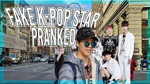 Fake K Pop Star Bts Pranked Must Watch Fake Bts Member Youtube