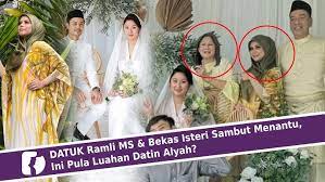 #nabil #jihan jangan lupa share,like dan. Datuk Ramli Ms Bekas Isteri Sambut Menantu Ini Pula Luahan Datin Alyah Youtube