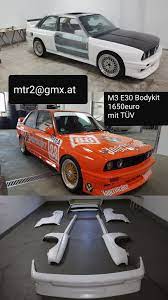 Bmw e30 m3 bodykit tüv. Bmw M3 E30 Bodykit Mit Tuv Gutachten Optik Umbau 13 Teilig 1650euro Mtr2 Gmx At Bmw E30 Porsche Boxster E30