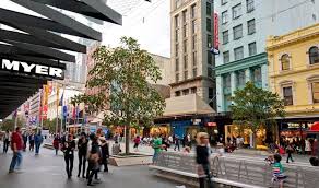 Bourke street is a major street in the central business district (cbd) of melbourne, victoria, australia. Bourke Street Mall Hello Melbourne